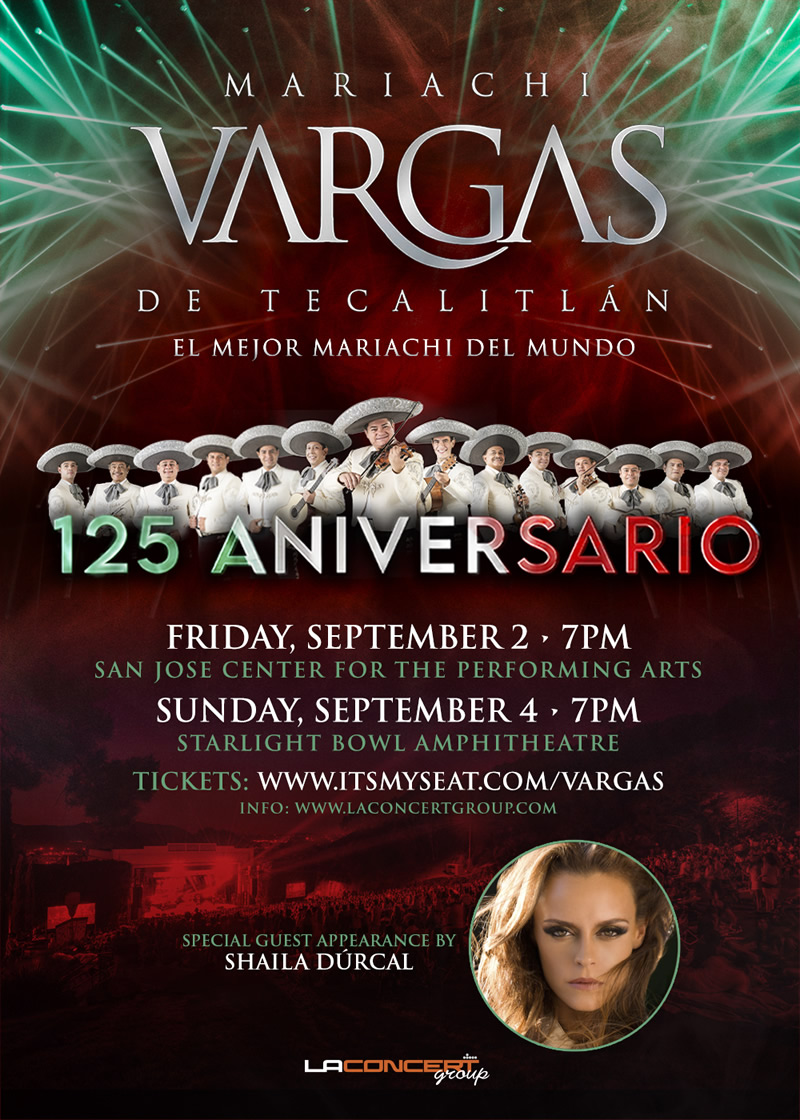 Mariachi Vargas De Tecalitlan Live in Concert! San Jose Sept 2, 2022